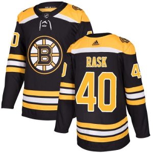 Herren Boston Bruins Eishockey Trikot Tuukka Rask #40 Authentic Schwarz Heim
